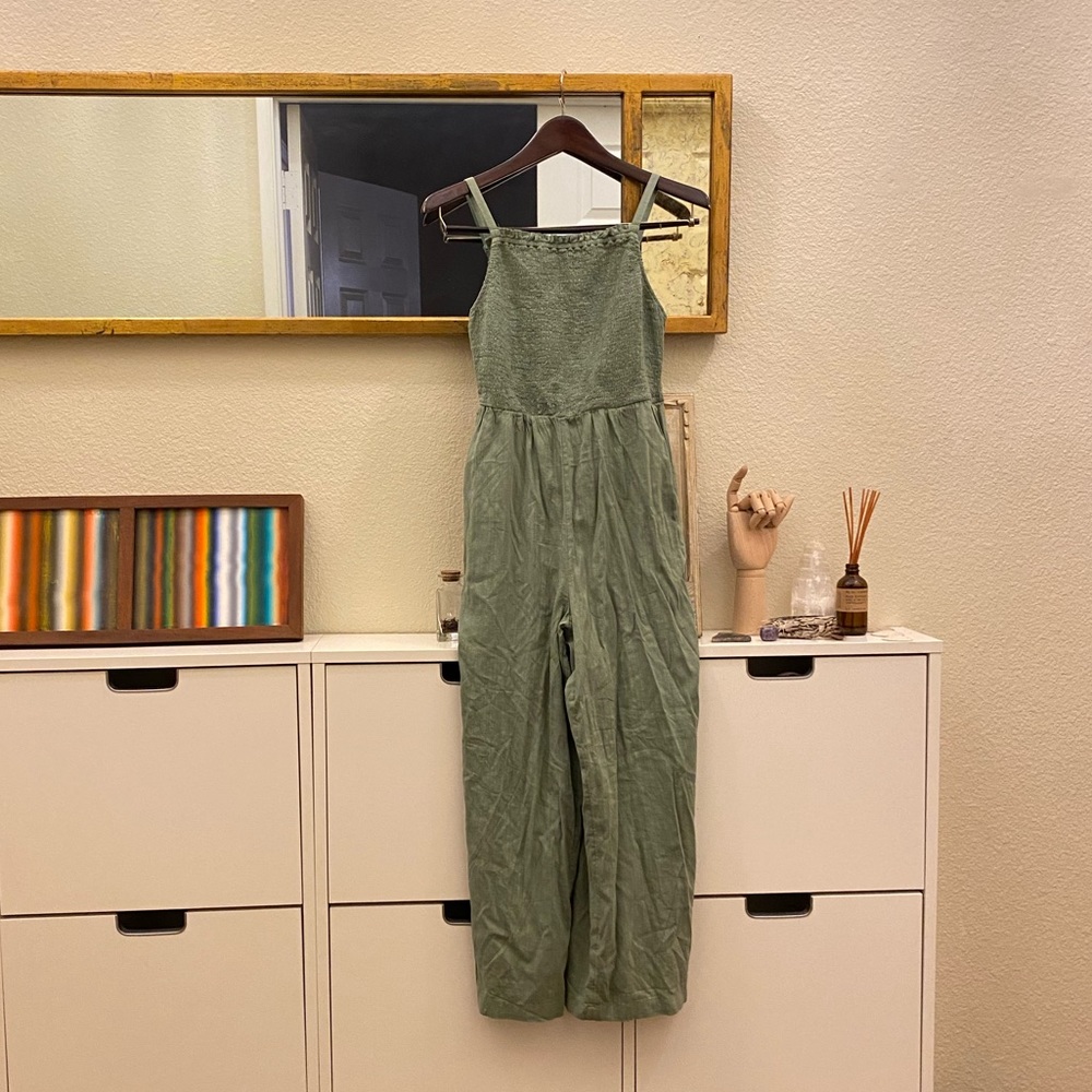 Olive Jumpsuit 🫒